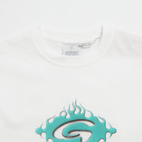Gramicci Flames T-Shirt - White thumbnail
