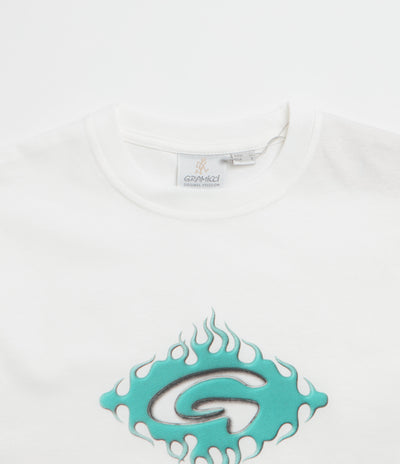 Gramicci Flames T-Shirt - White