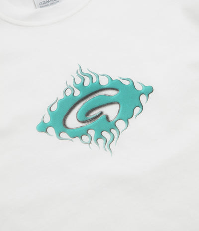 Gramicci Flames T-Shirt - White