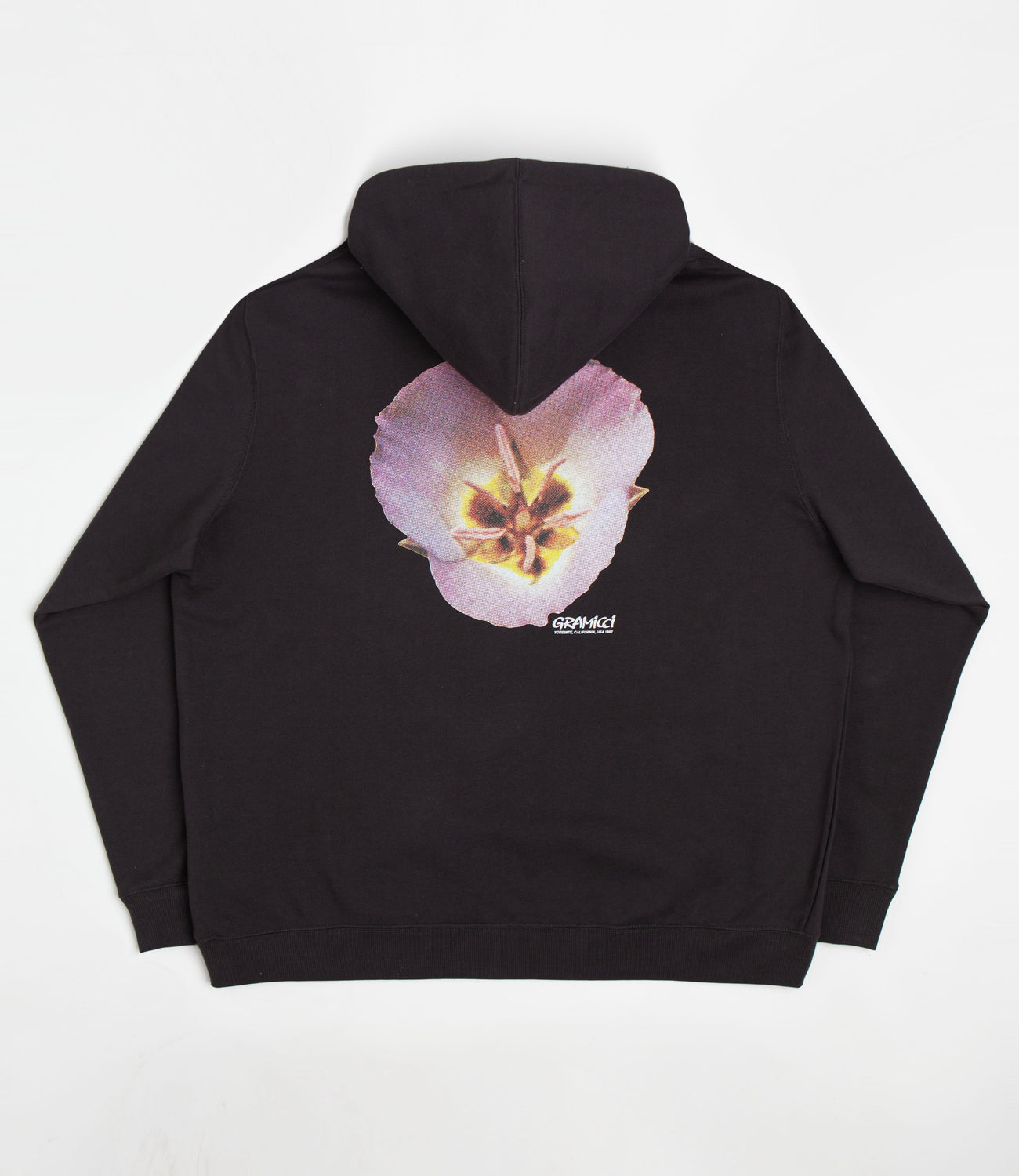 Gramicci Flower Hoodie - Vintage Black | Flatspot