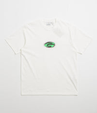 Gramicci G-Blur T-Shirt in White and Green