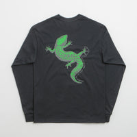 Gramicci Gecko Long Sleeve T-Shirt in Vintage Black thumbnail