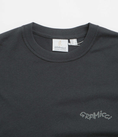 Gramicci Gecko Long Sleeve T-Shirt in Vintage Black