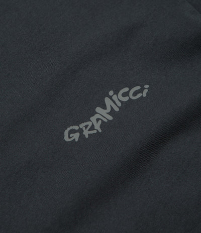 Gramicci Gecko Long Sleeve T-Shirt in Vintage Black