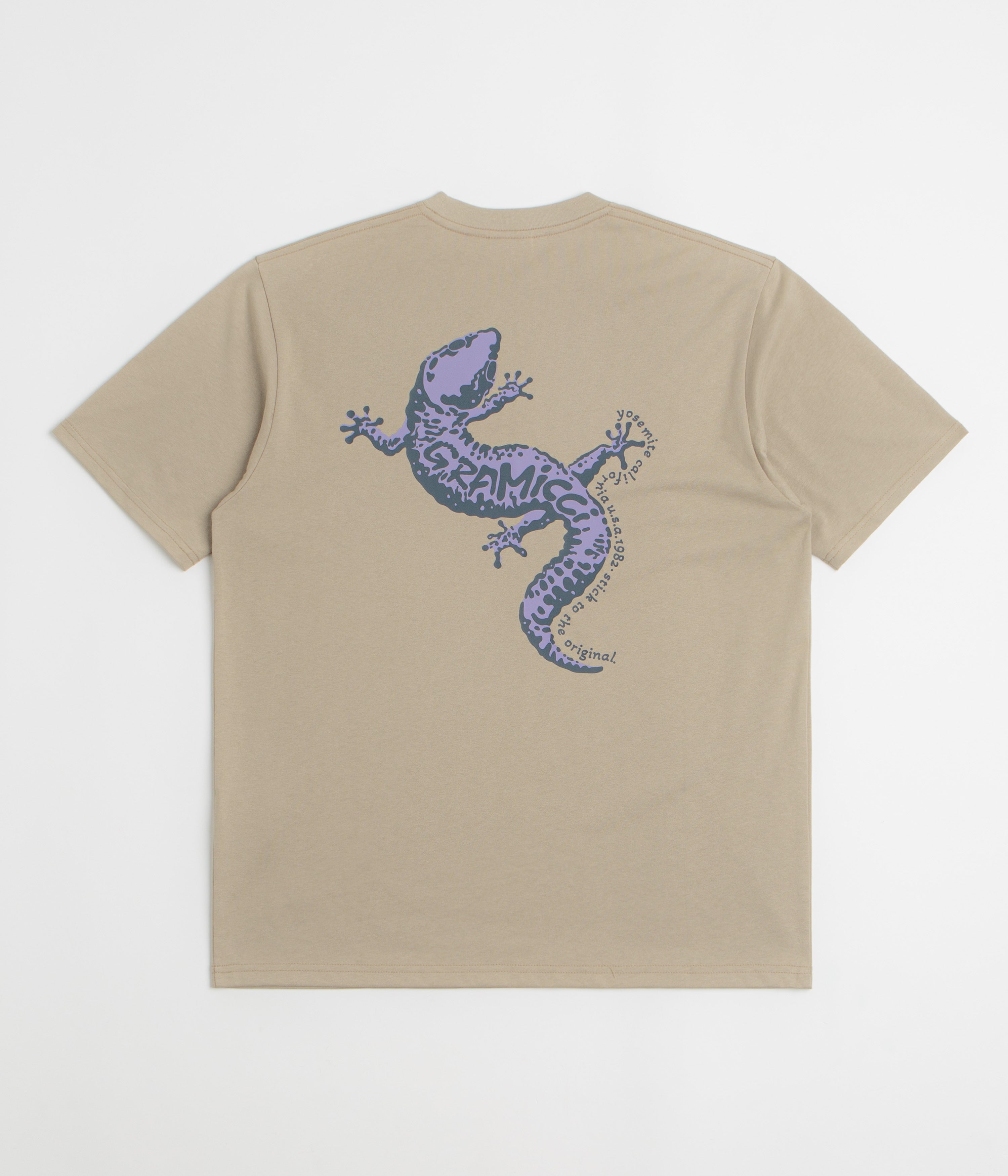 Gramicci Gecko T-Shirt in Beige