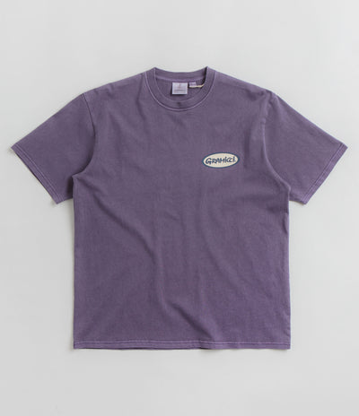 Gramicci Gramicci Oval T-Shirt in Purple Pigment