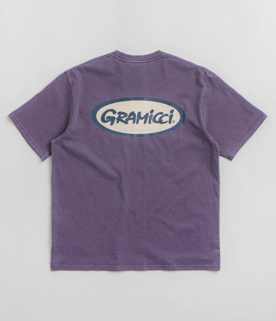 Gramicci Gramicci Oval T-Shirt in Purple Pigment