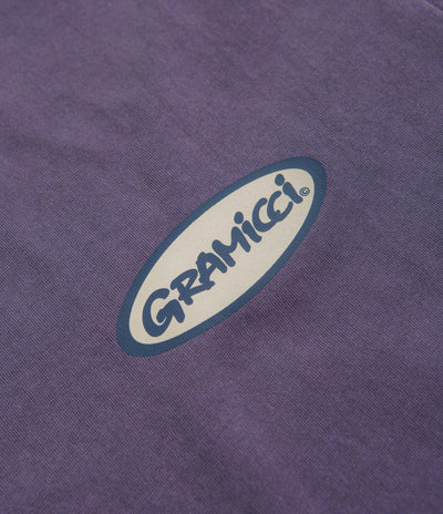 Gramicci Gramicci Oval T-Shirt in Purple Pigment
