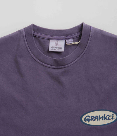 Gramicci Gramicci Oval T-Shirt in Purple Pigment