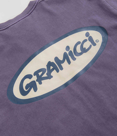 Gramicci Gramicci Oval T-Shirt in Purple Pigment