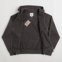 Gramicci Hemp Full Zip Hoodie - Deep Brown thumbnail