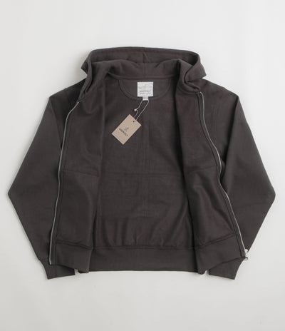 Gramicci Hemp Full Zip Hoodie - Deep Brown