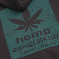 Gramicci Hemp Full Zip Hoodie - Deep Brown thumbnail