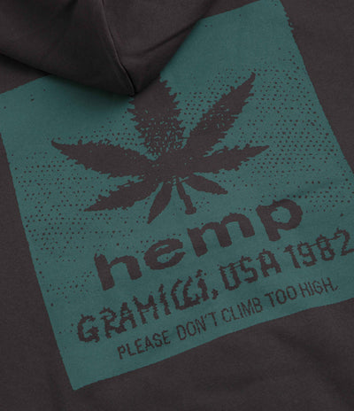 Gramicci Hemp Full Zip Hoodie - Deep Brown