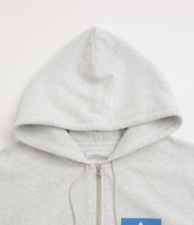 Gramicci Hemp Full Zip Hoodie - Heather Ash