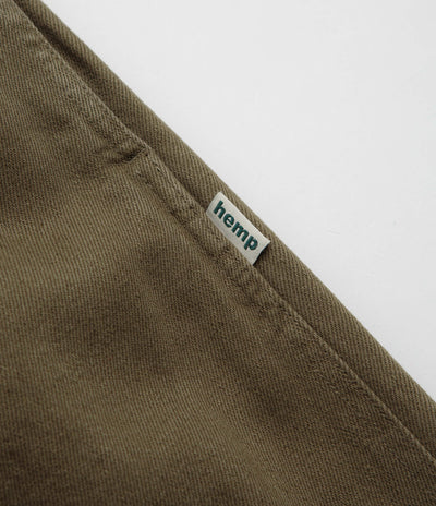 Gramicci Hemp Straight Fit G Pants in Seafoam
