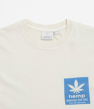 Gramicci Hemp T-Shirt in Natural Pigment