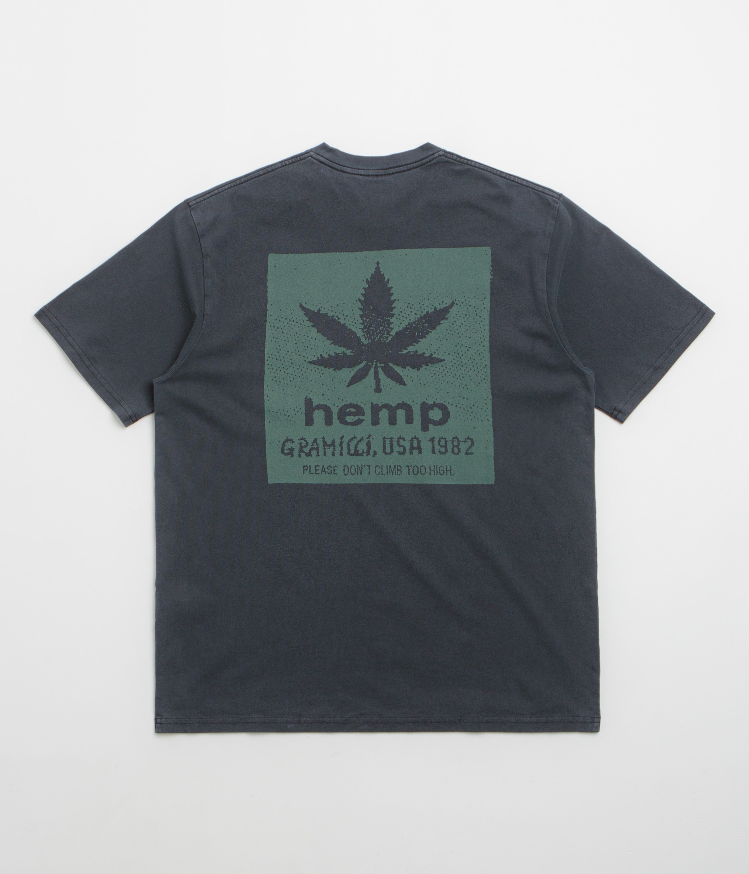 Gramicci Hemp T-Shirt in Navy Pigment