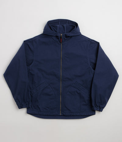 Gramicci Herringbone Hooded Jacket - Navy