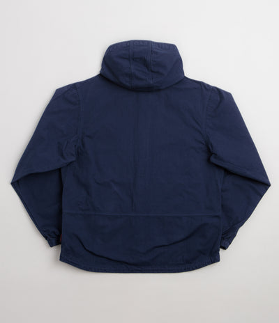 Gramicci Herringbone Hooded Jacket - Navy