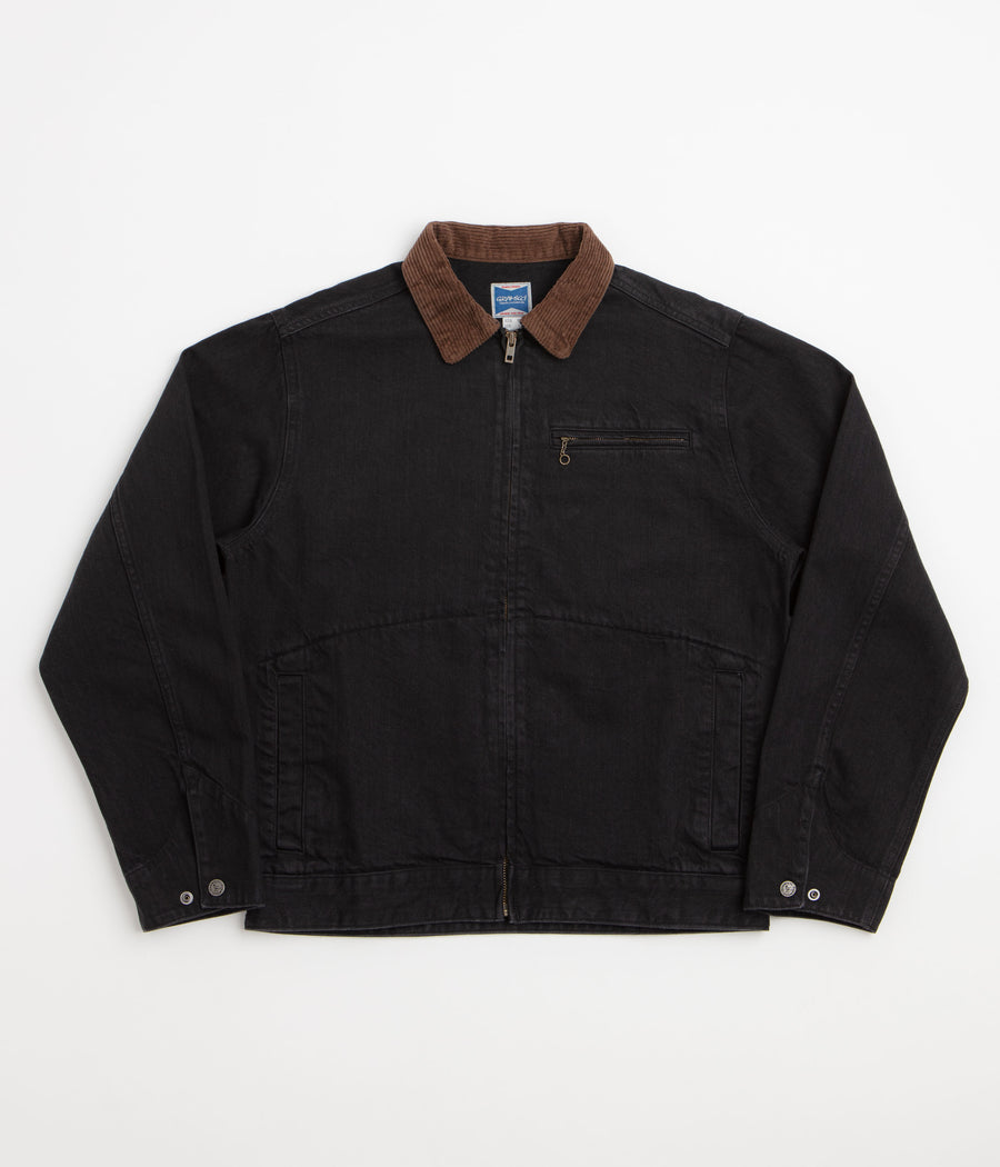 Gramicci Japanese Denim Trucker Jacket - True Black