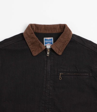 Gramicci Japanese Denim Trucker Jacket - True Black