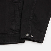 Gramicci Japanese Denim Trucker Jacket - True Black thumbnail