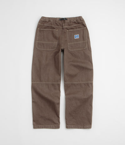 Gramicci Japanese Slub Denim Pants in Amber