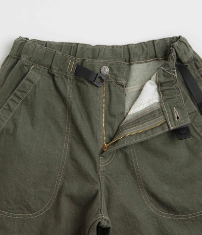 Gramicci Japanese Slub Denim Pants - Dark Sage