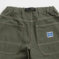 Gramicci Japanese Slub Denim Pants - Dark Sage thumbnail