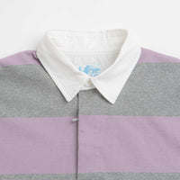 Gramicci Langdon Rugby Shirt in Heather and Purple thumbnail