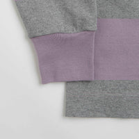 Gramicci Langdon Rugby Shirt in Heather and Purple thumbnail