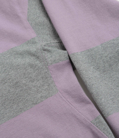 Gramicci Langdon Rugby Shirt in Heather and Purple