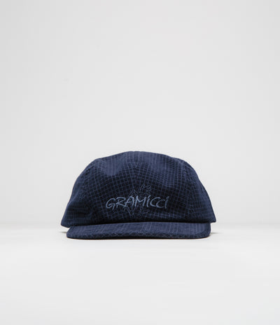 Gramicci Long Bill Cap in Grid Check