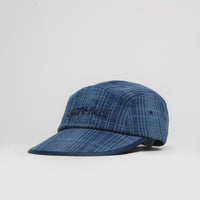 Gramicci Long Bill Cap - Indigo Checkered Plaid thumbnail