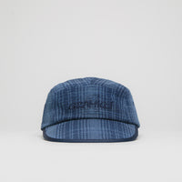 Gramicci Long Bill Cap - Indigo Checkered Plaid thumbnail