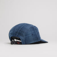 Gramicci Long Bill Cap - Indigo Checkered Plaid thumbnail