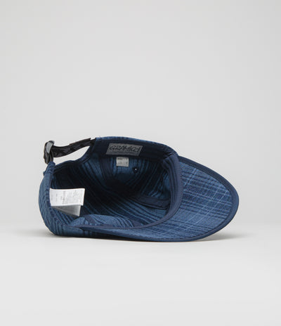 Gramicci Long Bill Cap - Indigo Checkered Plaid