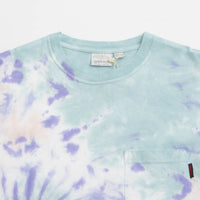 Gramicci Long Sleeve Pocket T-Shirt in Blue Tie Dye thumbnail