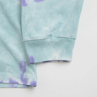 Gramicci Long Sleeve Pocket T-Shirt in Blue Tie Dye thumbnail