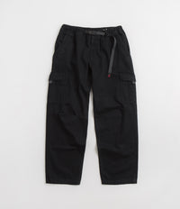 Gramicci Loose Denim Cargo Pants in True Black