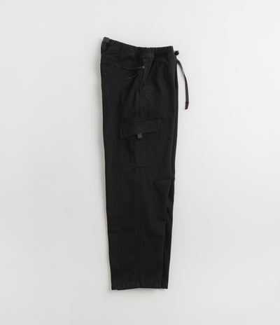 Gramicci Loose Denim Cargo Pants in True Black