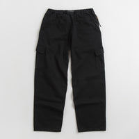 Gramicci Loose Denim Cargo Pants in True Black thumbnail
