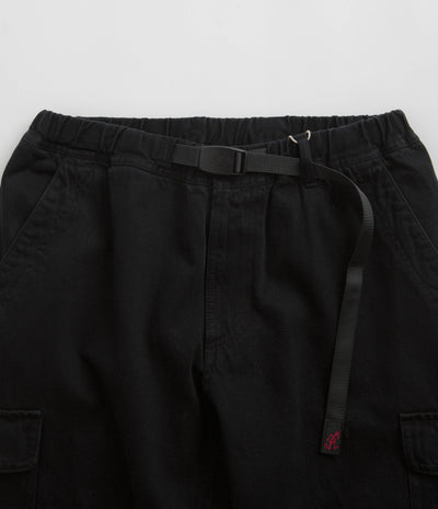 Gramicci Loose Denim Cargo Pants in True Black