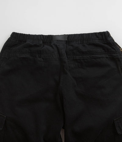 Gramicci Loose Denim Cargo Pants in True Black