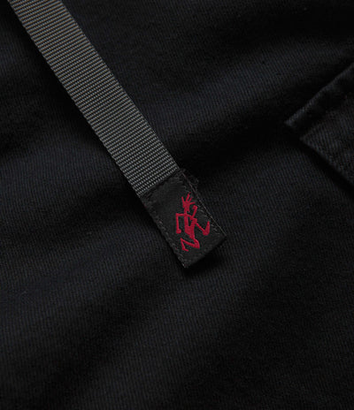 Gramicci Loose Denim Cargo Pants in True Black