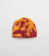 Gramicci Mohair Burly Runningman Beanie in Burnt Orange
