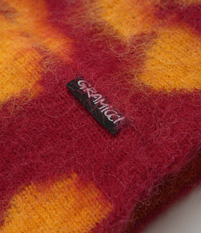Gramicci Mohair Burly Runningman Beanie in Burnt Orange
