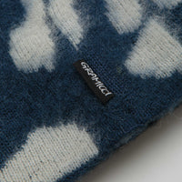 Gramicci Mohair Burly Runningman Beanie in Midnight thumbnail