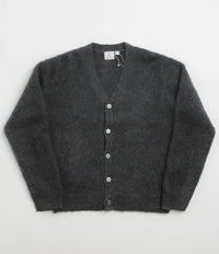 Gramicci Mohair Cardigan - Charcoal | Flatspot